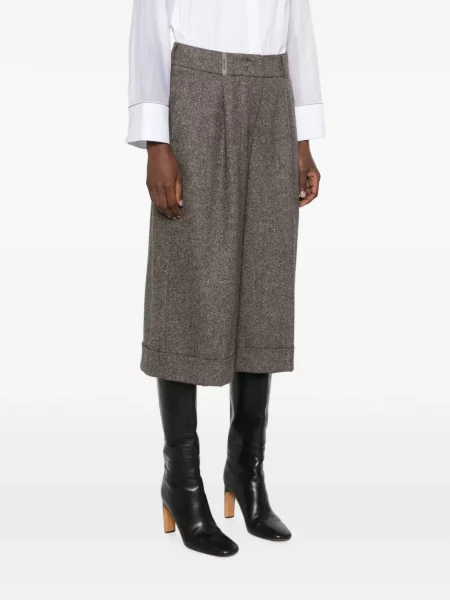 Decupat pantaloni Peserico maro