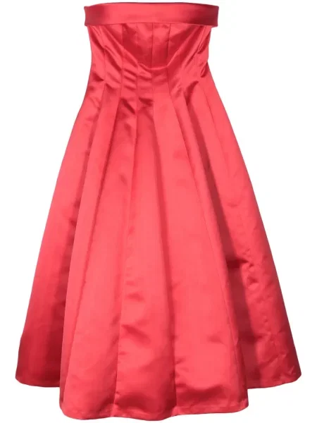 Rochie midi Philosophy Di Lorenzo Serafini plisată până la genunchi de costum roz