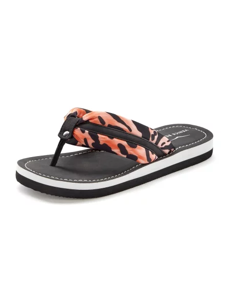 VENICE BEACH Flip-flops portocaliu negru