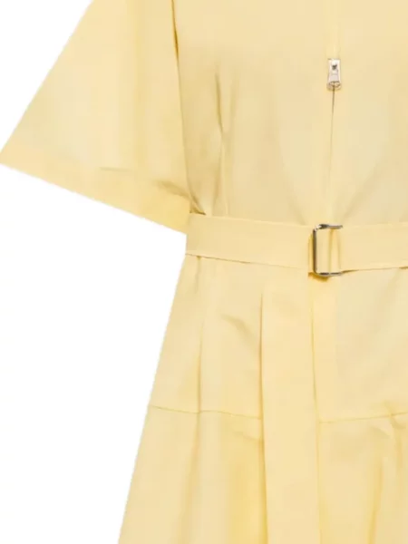 Cu centură rochie midi Simkhai galben