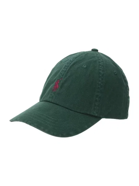 Polo Ralph Lauren Șapcă CLS SPRT jad / roșu bordeaux verde