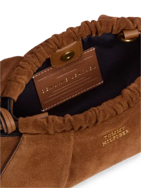 TOMMY HILFIGER Taška cez rameno hnedá