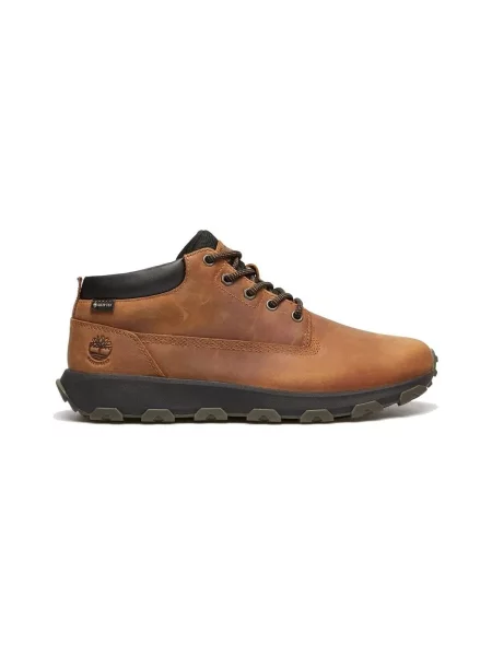 Pantofi Timberland din dantelă maro