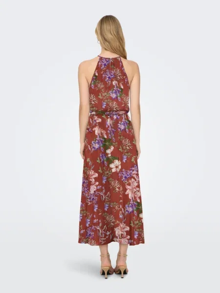 ONLY Rochie de vară ONLNOVA verde / lila / roz roșu