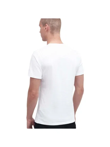Tricou Barbour alb