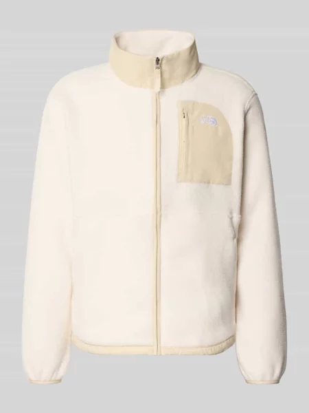 Kurtka z polaru z kieszenią napoleon Model YUMIORI' The North Face beżowa
