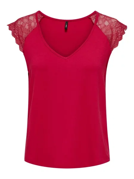 ONLY Tricou PETRA' roșu