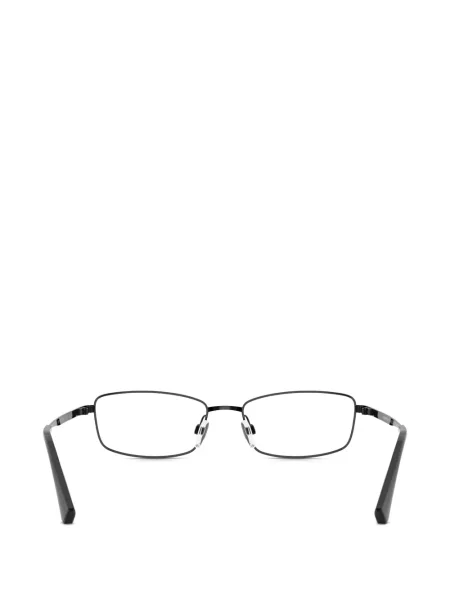 Правоъгълни слънчеви очила Emporio Armani черно