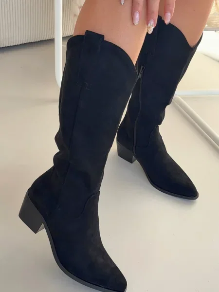 Botine Boto cowboy negru