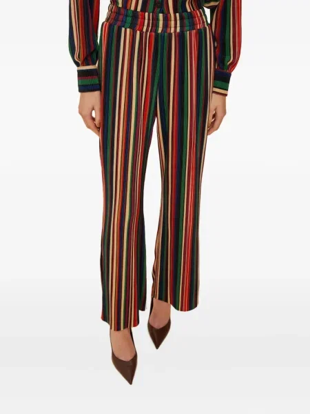 Pantaloni Farm Rio cu dungi negru