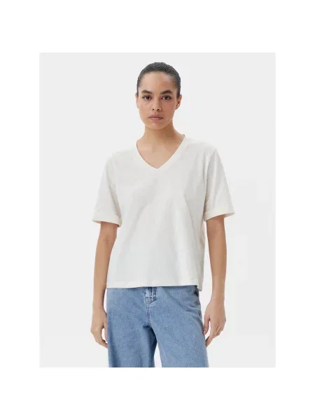Liu Jo Sport T-shirt Écru Regular Fit