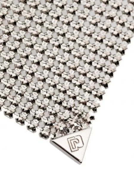 Náušnice Paco Rabanne stříbrné
