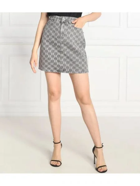 Karl Lagerfeld Fustă gri