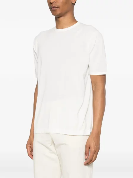 Tricou Della Ciana scurt alb