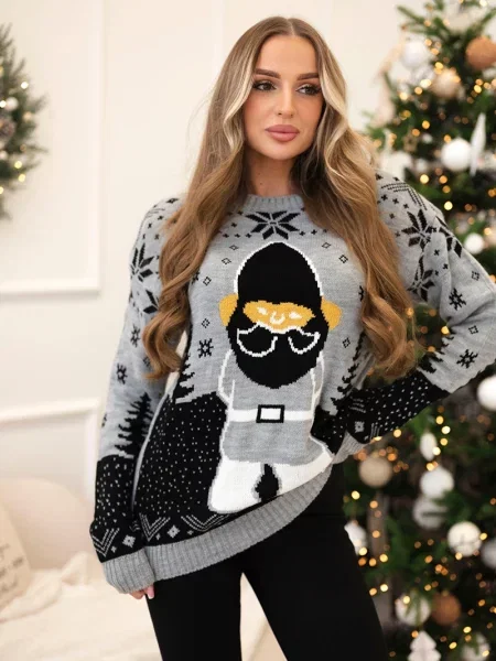 Sweter Kesi szary