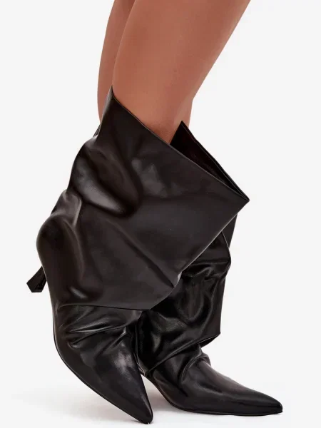 Kotníkové boty Boto černé