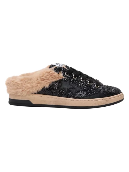 Sneakersy 2star zamszowe czarne