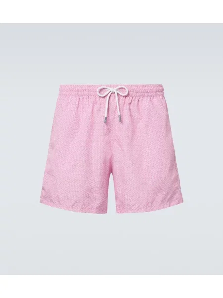 Plavalne hlačke Fedeli s potiskom roza