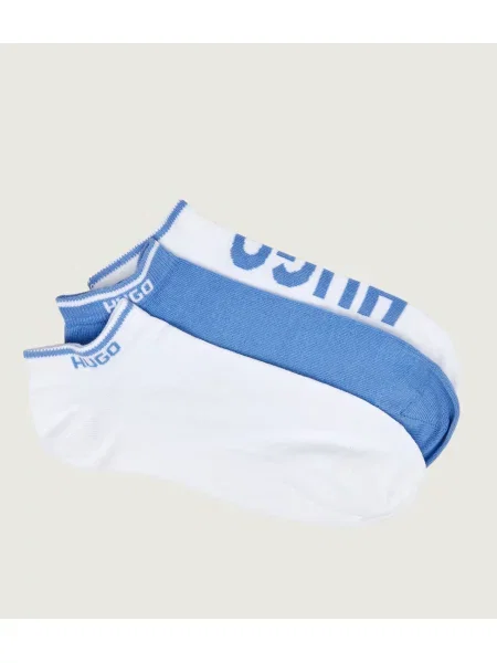 Hugo Bodywear Șosete/tălpici 3 pack AS Logo CC albastru