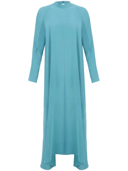 Oblekové maxi maxi šaty Paula modré