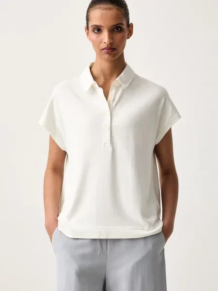 Tricou polo Marc O'polo bej