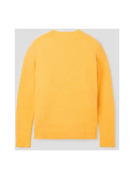 Dzianinowy sweter Roberto Collina żółty