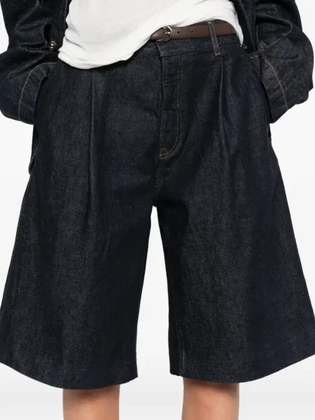 Pantaloni scurți Frame plisate albastru