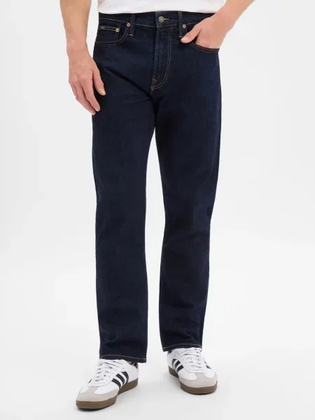 Jeansy o kroju relaxed fit z mieszanki bawełny model HAMPTON' Polo Ralph Lauren niebieskie