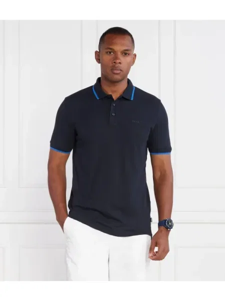 BOSS BLACK Polo Parlay | Regular Fit negru