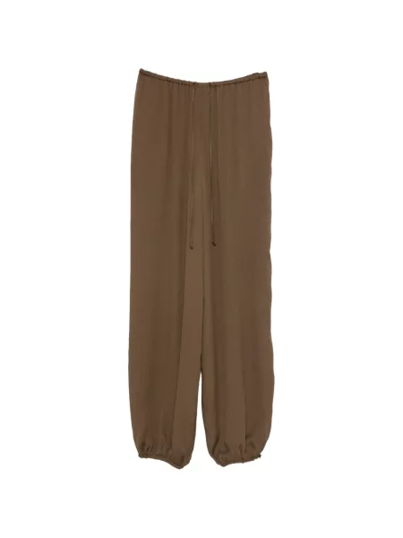 Pantaloni Forte_forte cu cordon verde