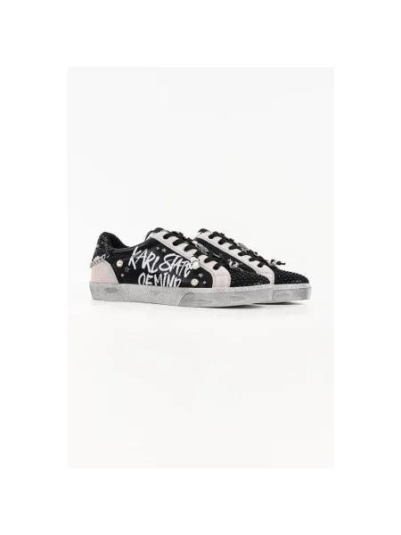 Sneakersy KARL LAGERFELD czarne