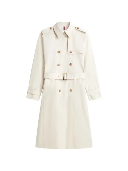Trenci Tommy Hilfiger cu două rânduri de nasturi