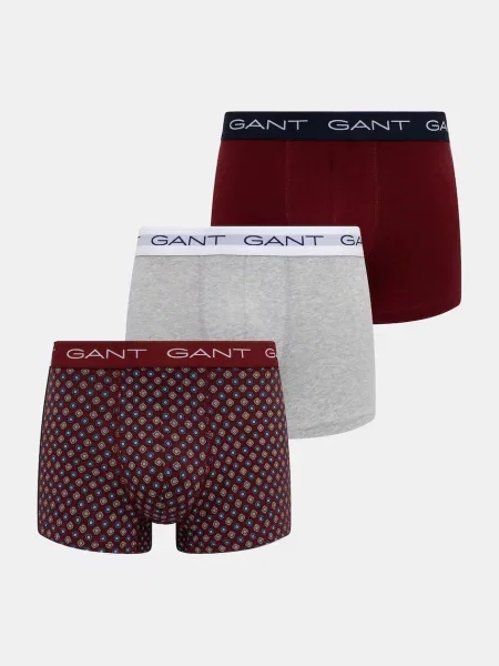 Boxerky Gant červená