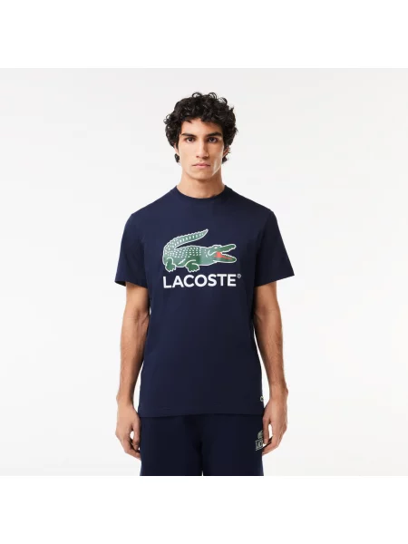 Lacoste футболка чоловіча Regular Fit синя