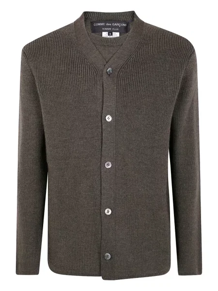 Cardigan Comme Des Garcons Homme Plus de lână maro