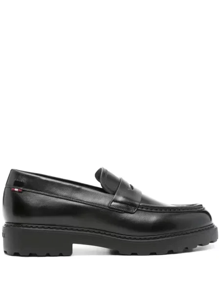 Pantofi loafer Bally din piele negru