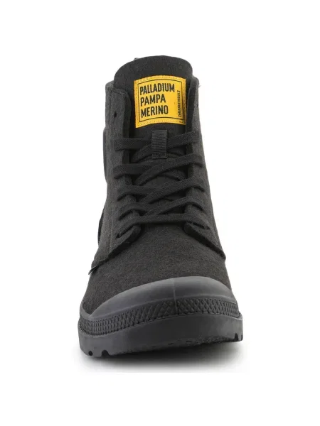 Pantofi Palladium din lână merinos negru
