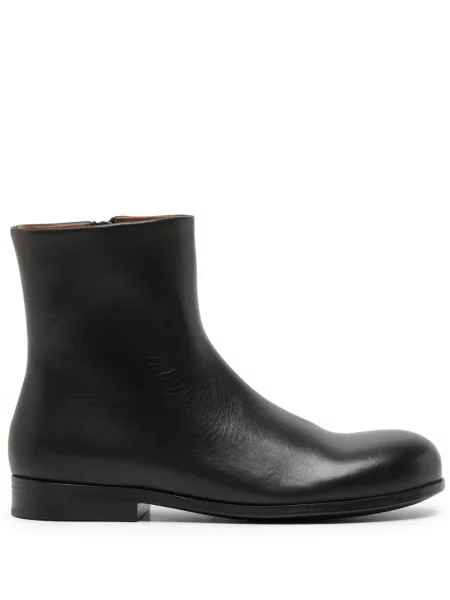 Botine Marsell din piele negru