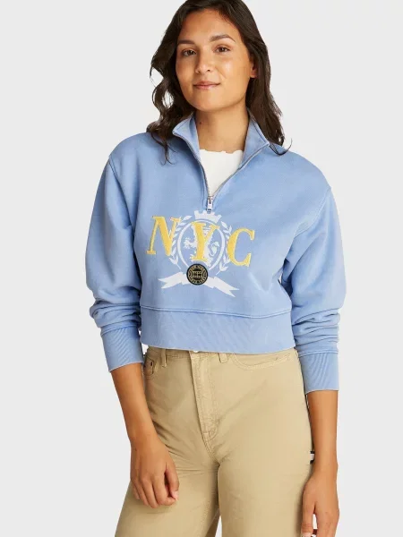 Светр Tommy Jeans блакитний