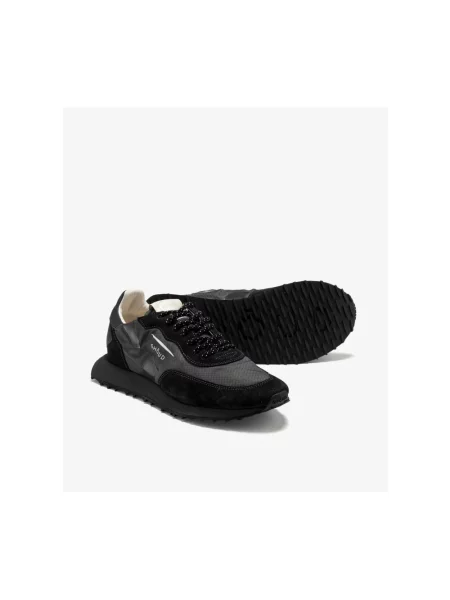 Sneakersy Ghoud zamszowe czarne