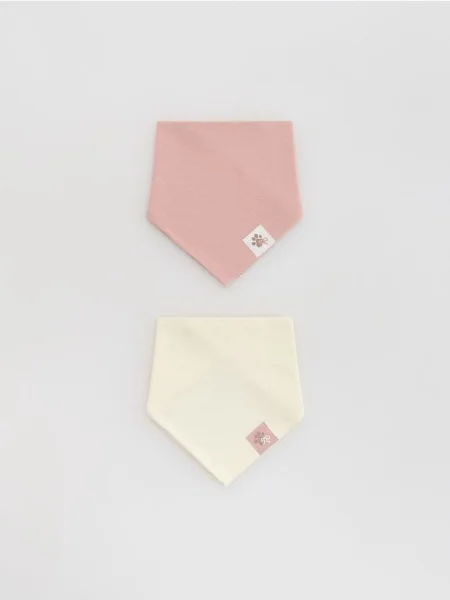 Reserved Set de 2 eșarfe triunghiulare multicolor