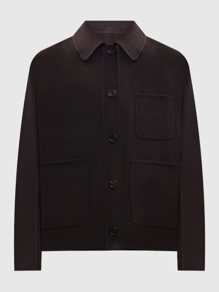 Шерстяная куртка Max Mara коричневая