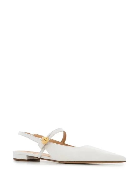 Balerini Madison.maison slingback alb