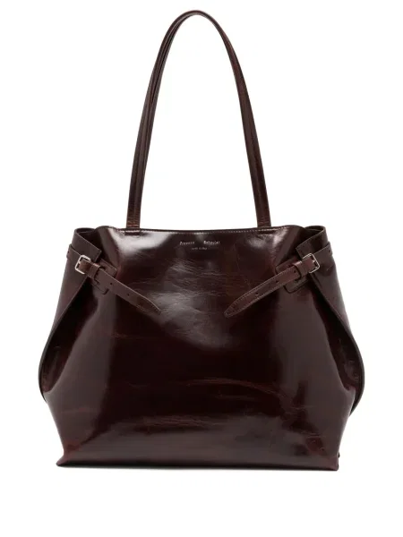 Geantă shopper Proenza Schouler din piele maro