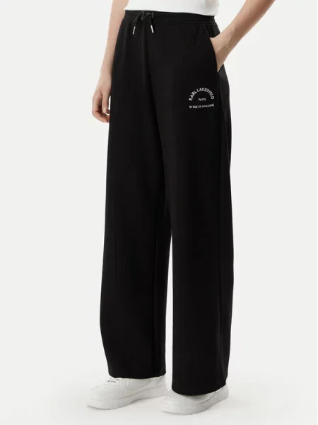 KARL LAGERFELD Pantaloni trening negru