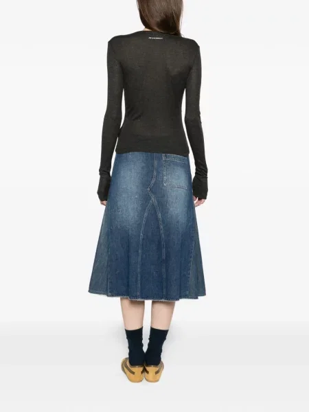 Μελανζέ μακρύς τοπ Jw Anderson γκρι