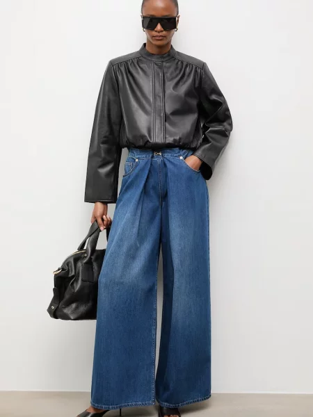 Answear.LAB blugi wide leg de damă