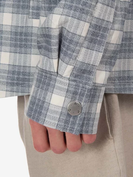A.P.C. košeľa Alex Blouson sivá