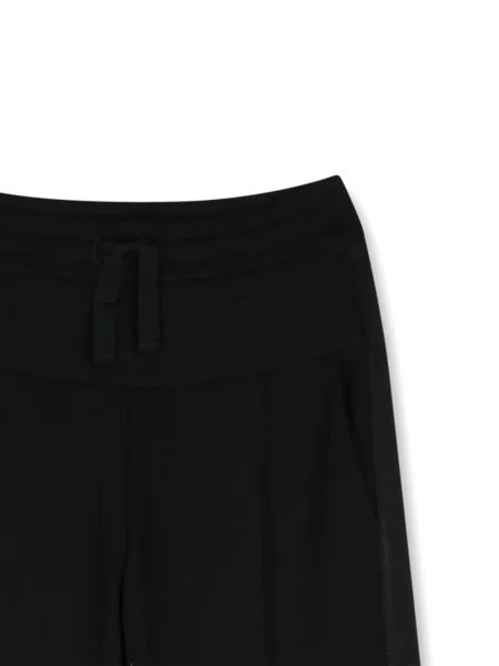 Spodnie dziecięce Lanvin Enfant czarne