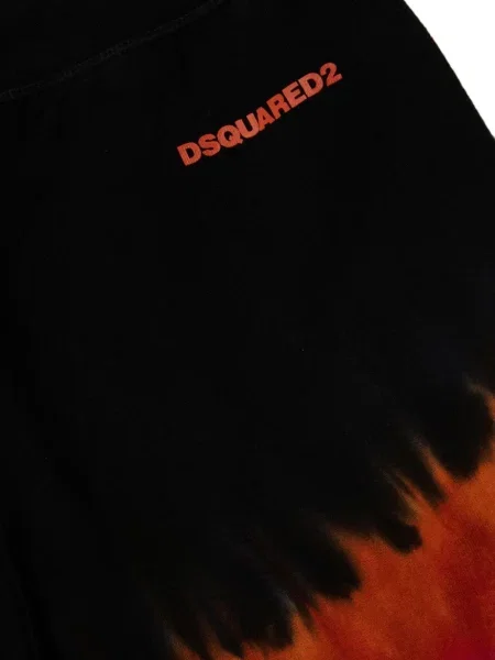 Szorty dziecięce Dsquared2 czarne